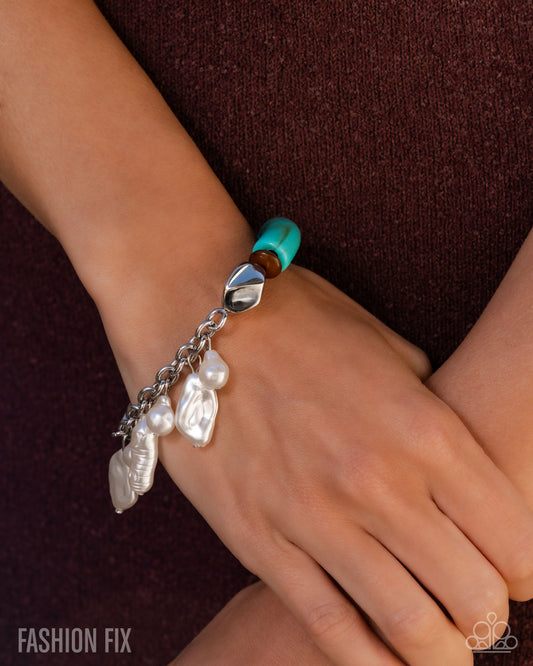 Beachy Brilliance - multi - Paparazzi bracelet