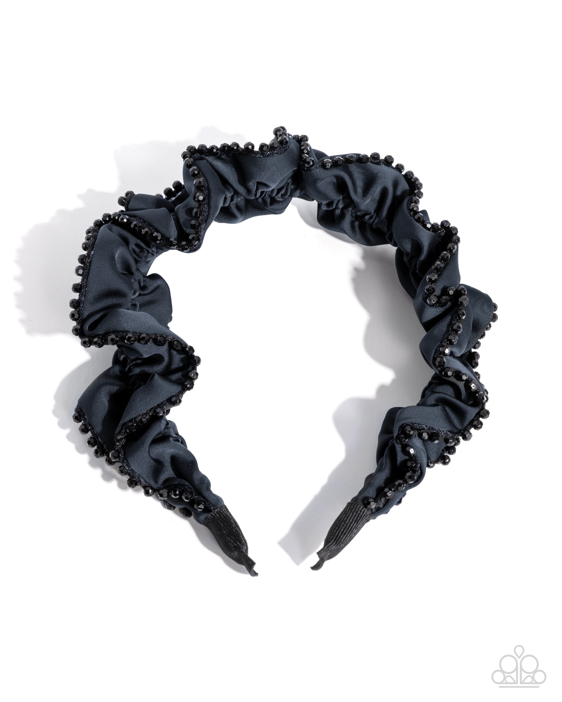 Beaded Broadcast - blue - Paparazzi headband