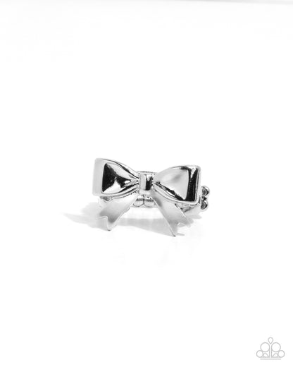 Becoming Brilliant - silver - Paparazzi ring