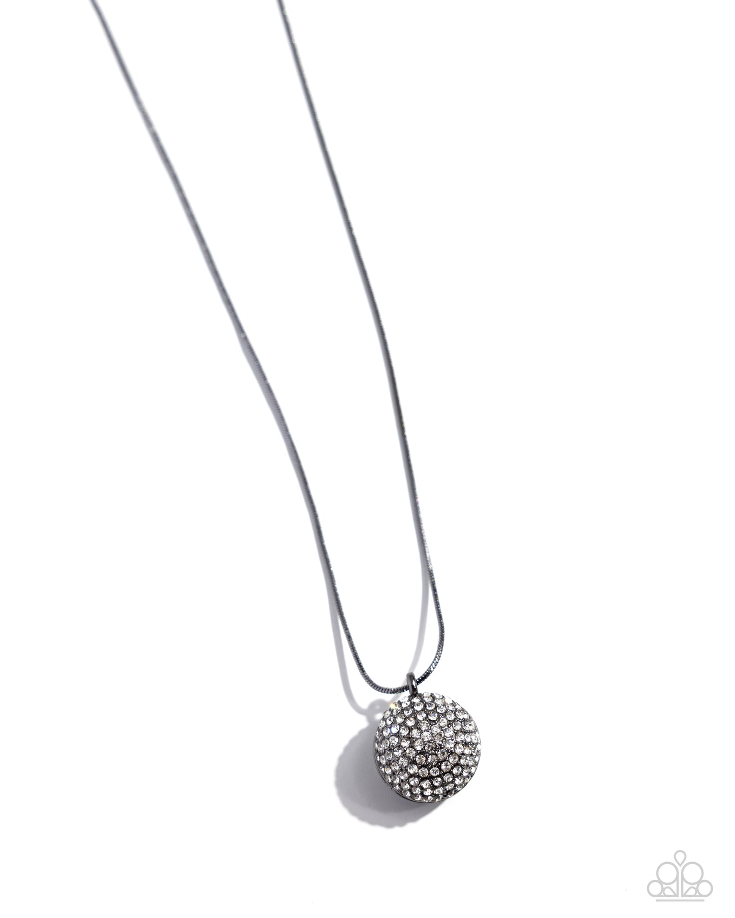 Bedazzled Bravado - black - Paparazzi necklace