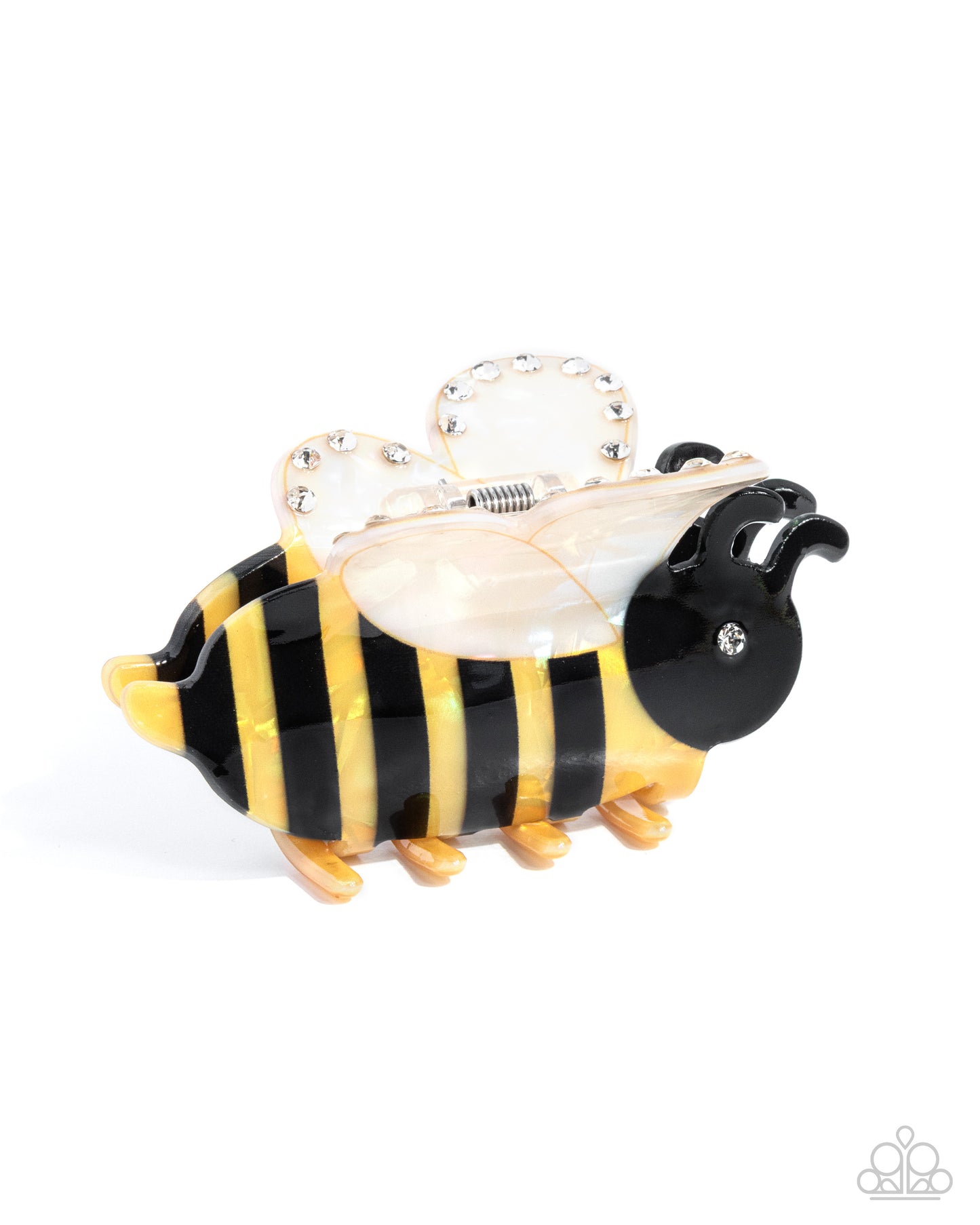 Bee Backdrop - yellow - Paparazzi hair clip