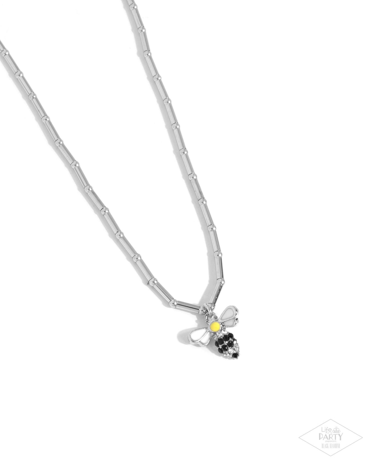 Bee's Knees - yellow - Paparazzi necklace