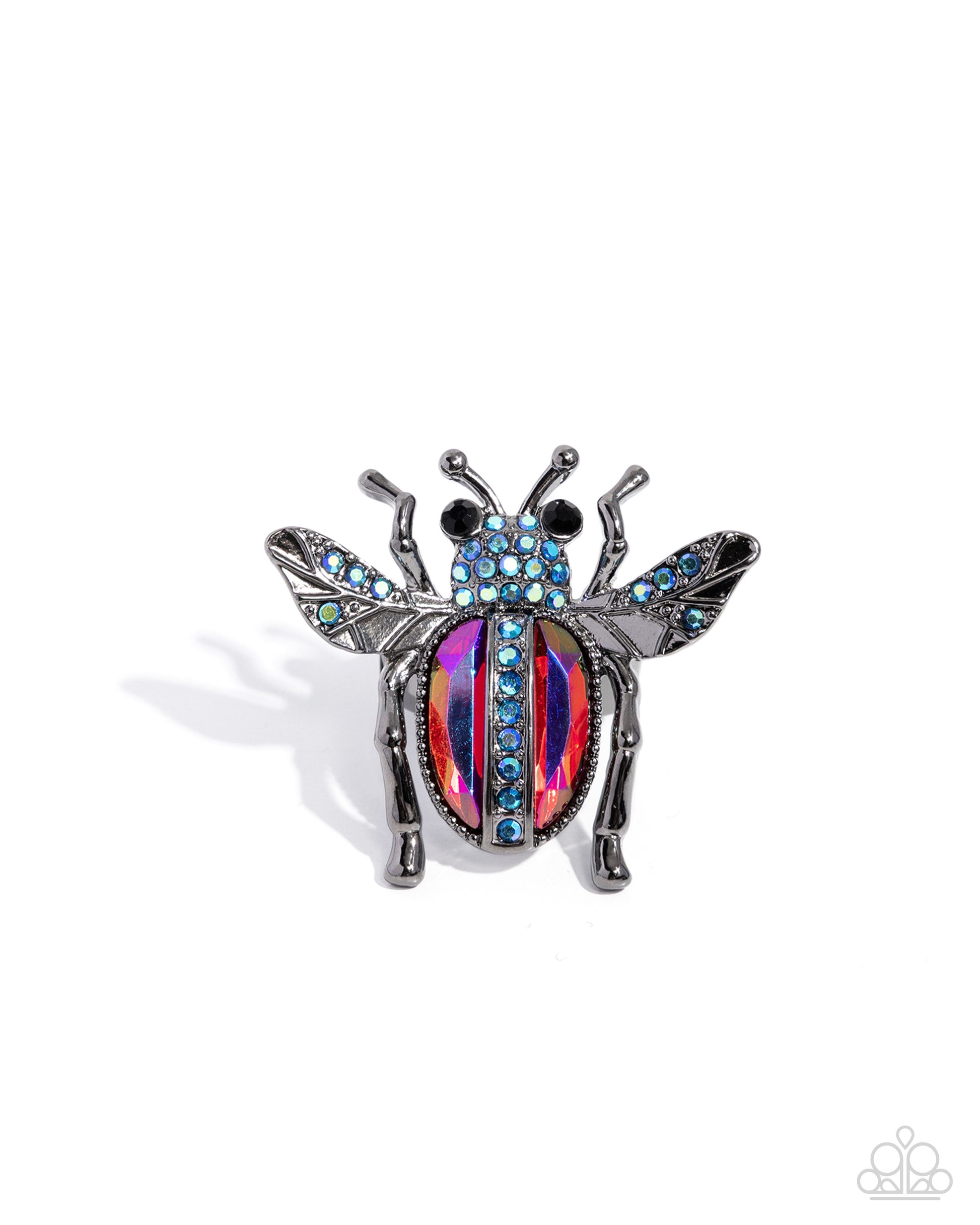 Beetle Ballad - multi - Paparazzi ring