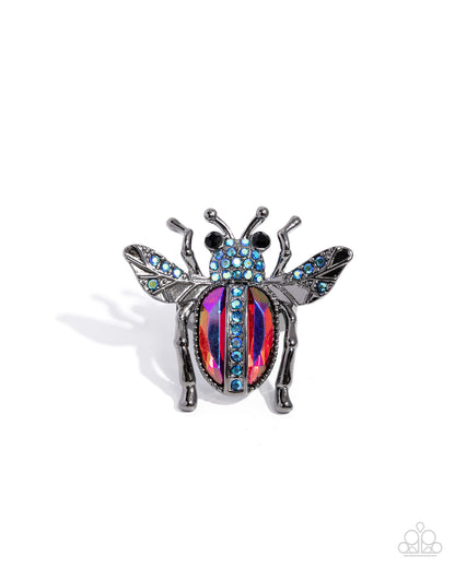 Beetle Ballad - multi - Paparazzi ring