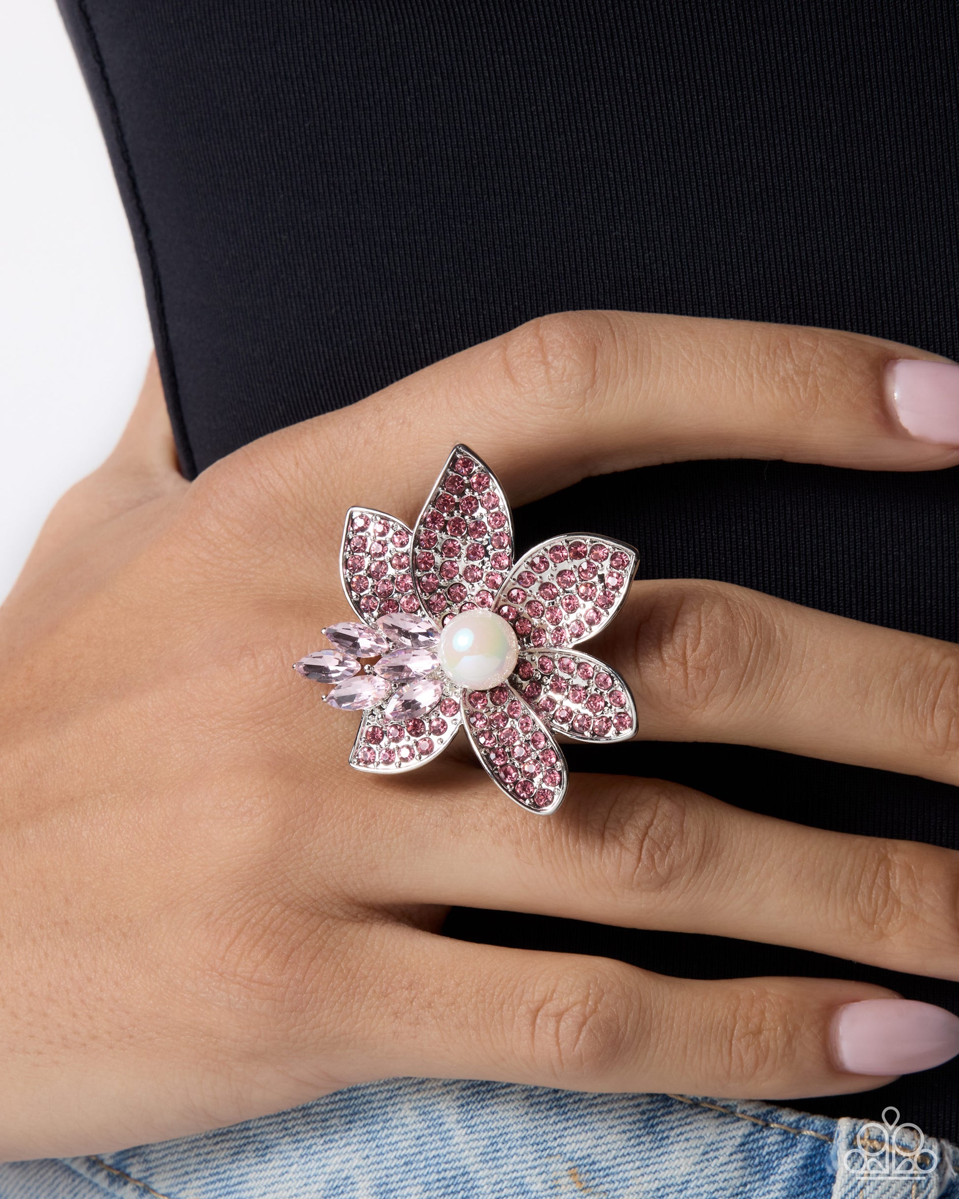 Beguiling Bloom - pink - Paparazzi ring