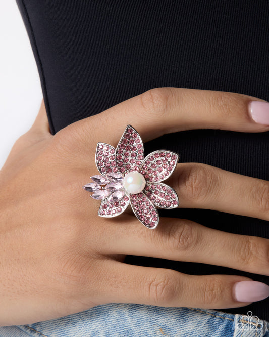 Beguiling Bloom - pink - Paparazzi ring