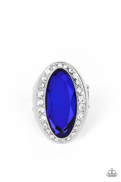 Believe in Bling - blue - Paparazzi ring