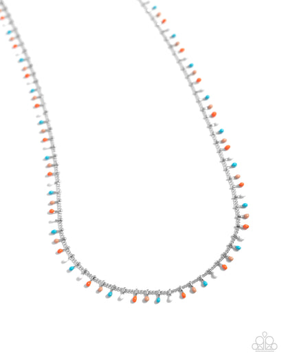 Bermuda Beads - blue - Paparazzi necklace