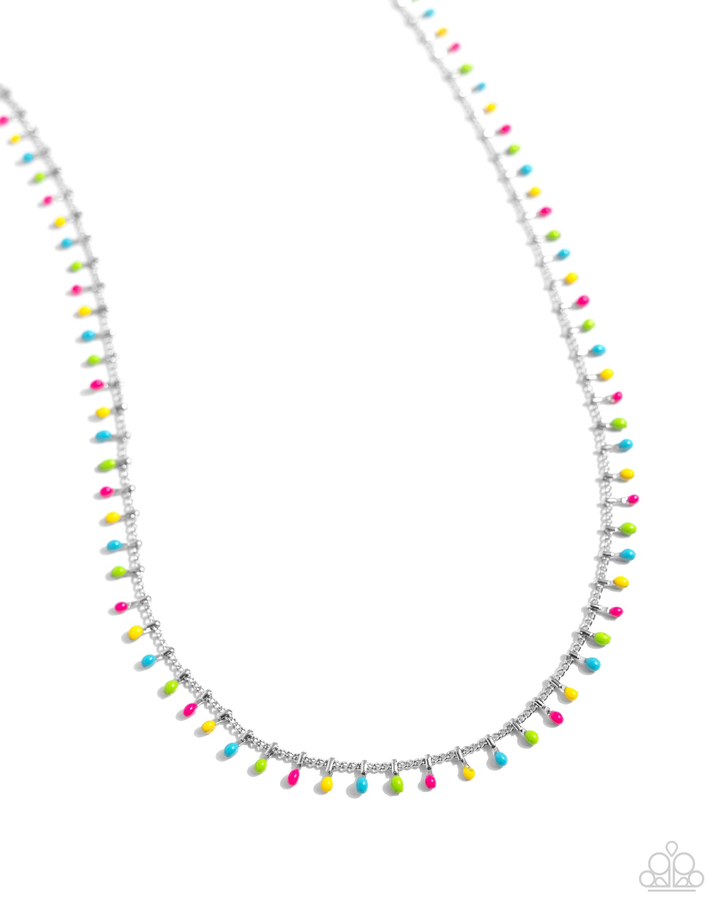 Bermuda Beads - yellow - Paparazzi necklace