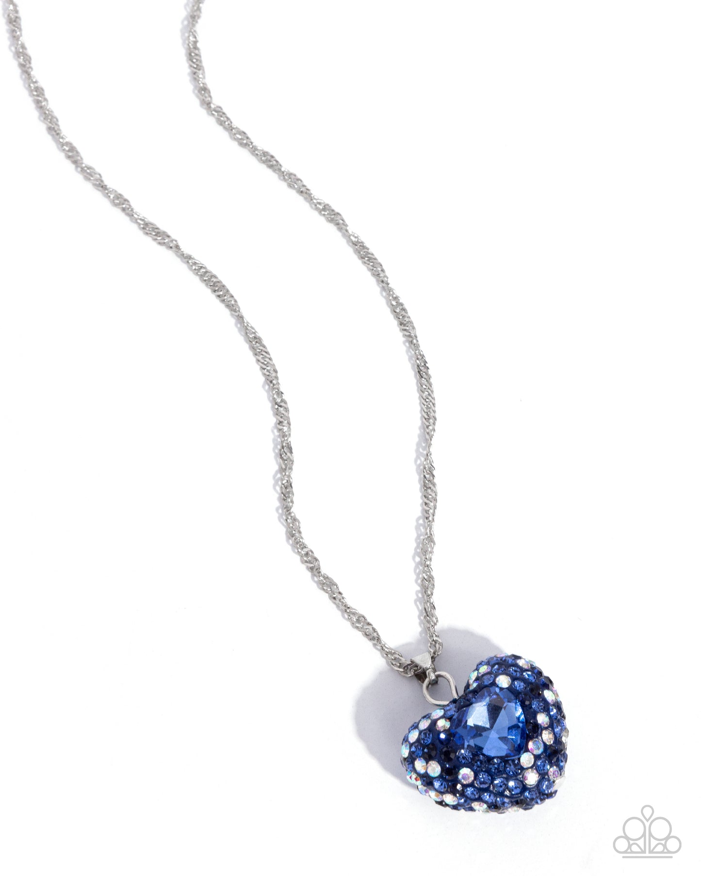 Best Of My Heart - blue - Paparazzi necklace