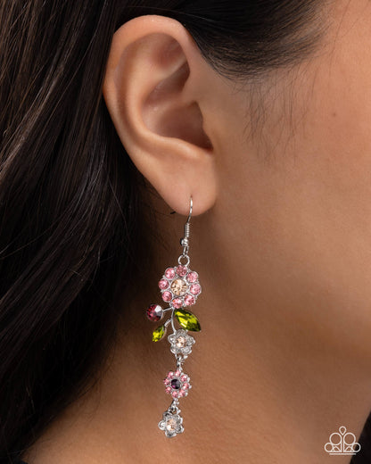 Better Bouquet - pink - Paparazzi earrings
