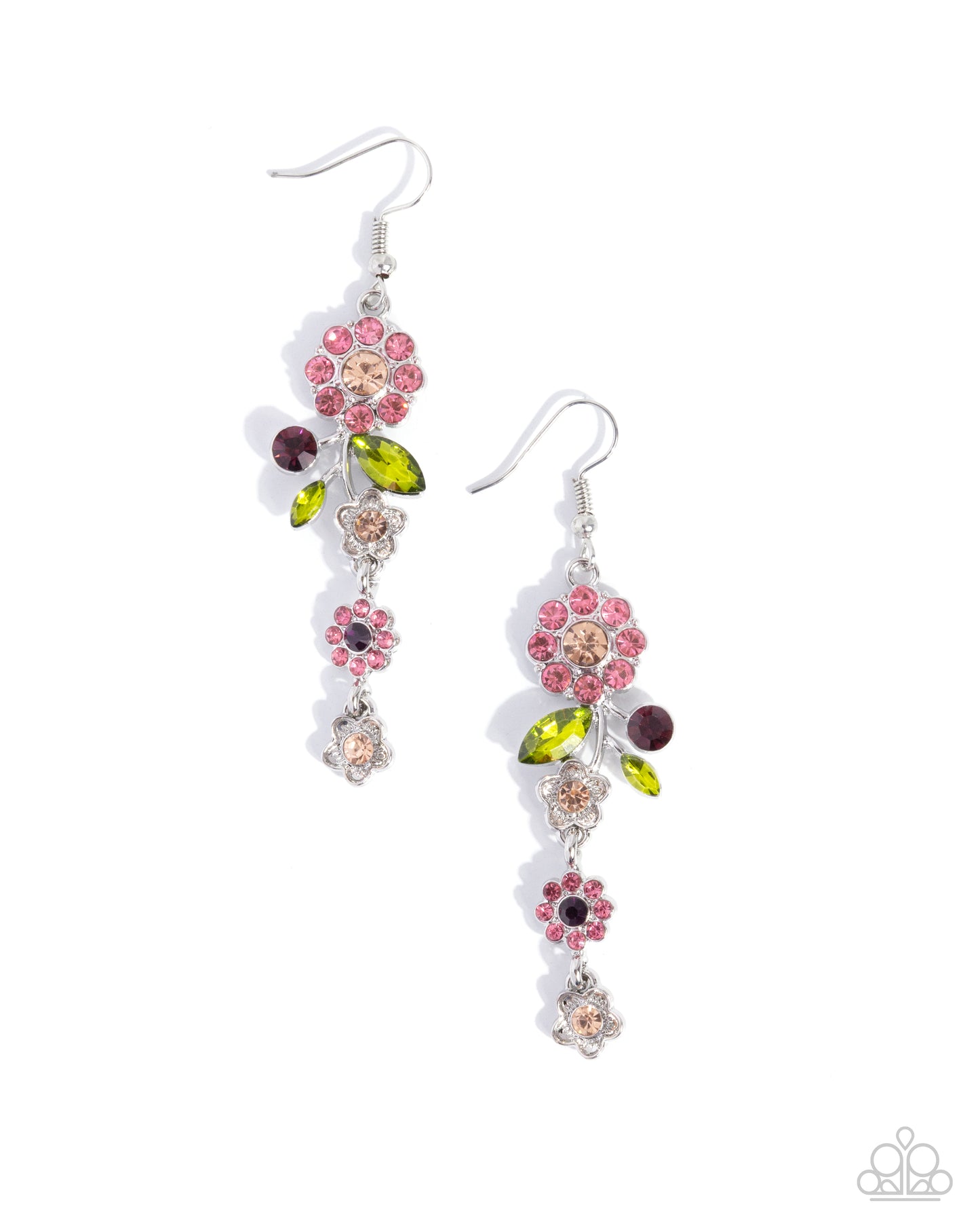 Better Bouquet - pink - Paparazzi earrings