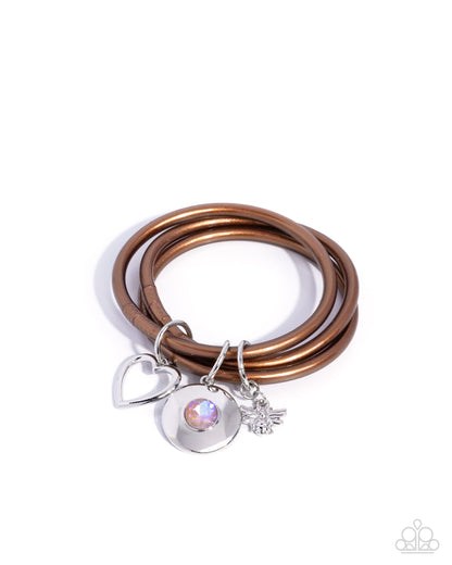 Bewitching Bee - brown - Paparazzi bracelet