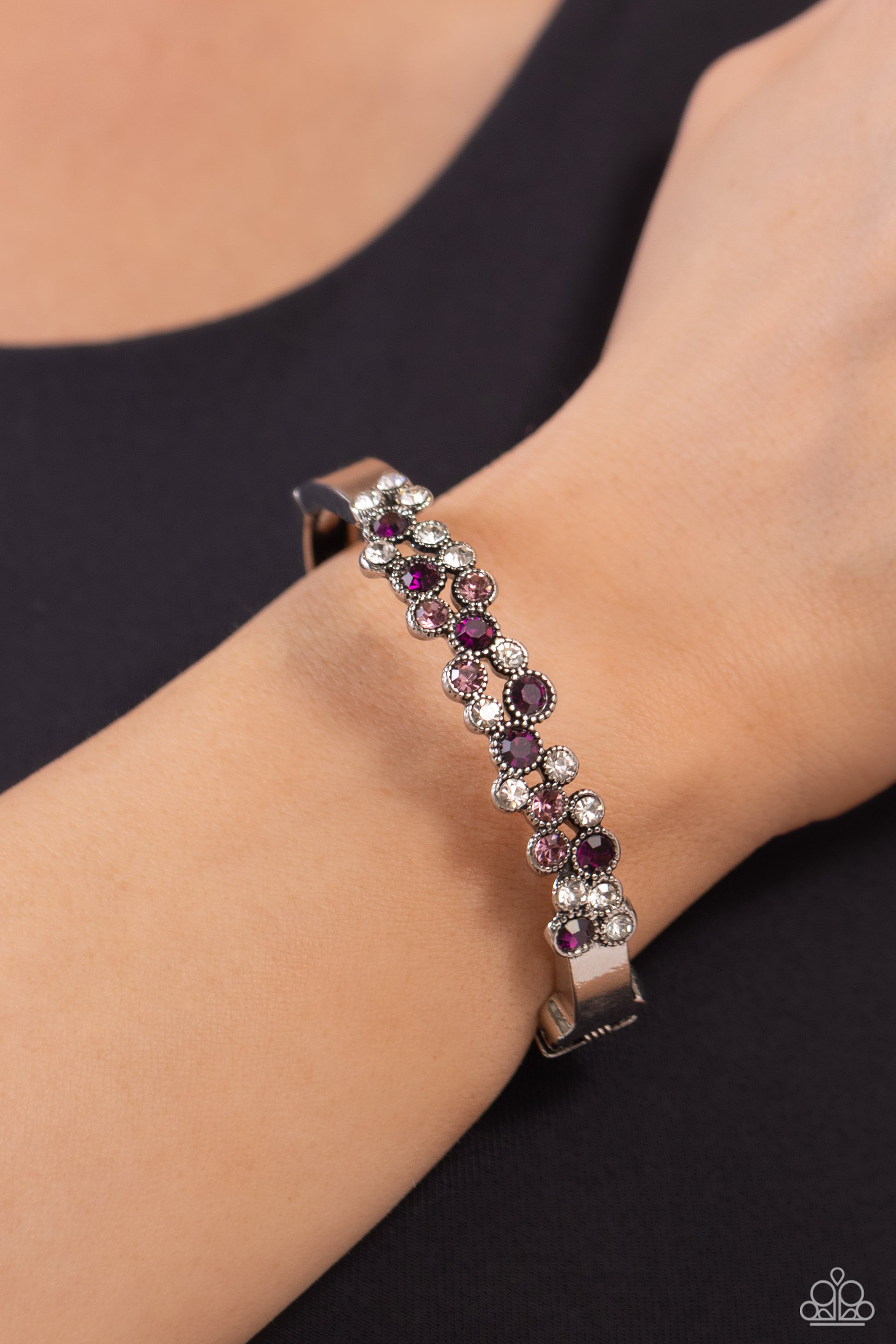 Big City Bling - purple - Paparazzi bracelet