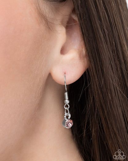 Big Deal Bow - pink - Paparazzi necklace