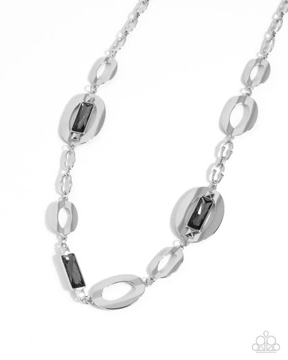 Big Fan of Yours - silver - Paparazzi necklace