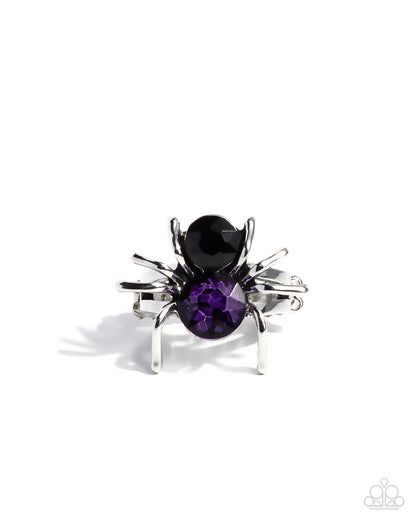 Black Widow Bite - purple - Paparazzi complete set