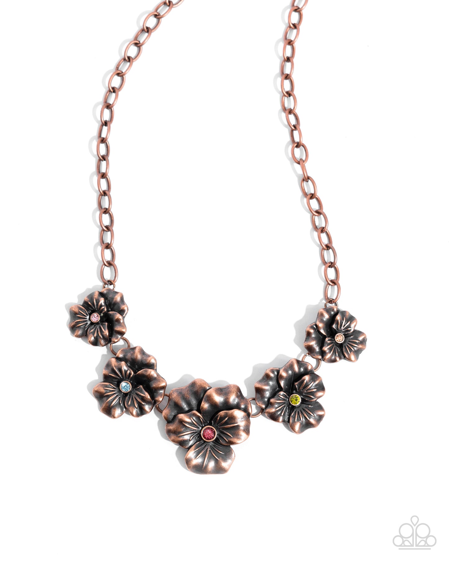 Blatant Botanicals - copper - Paparazzi necklace