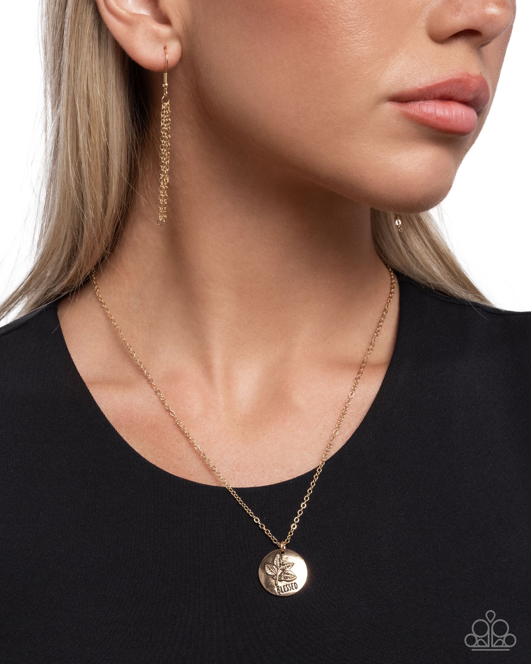 Blessed Balance - gold - Paparazzi necklace