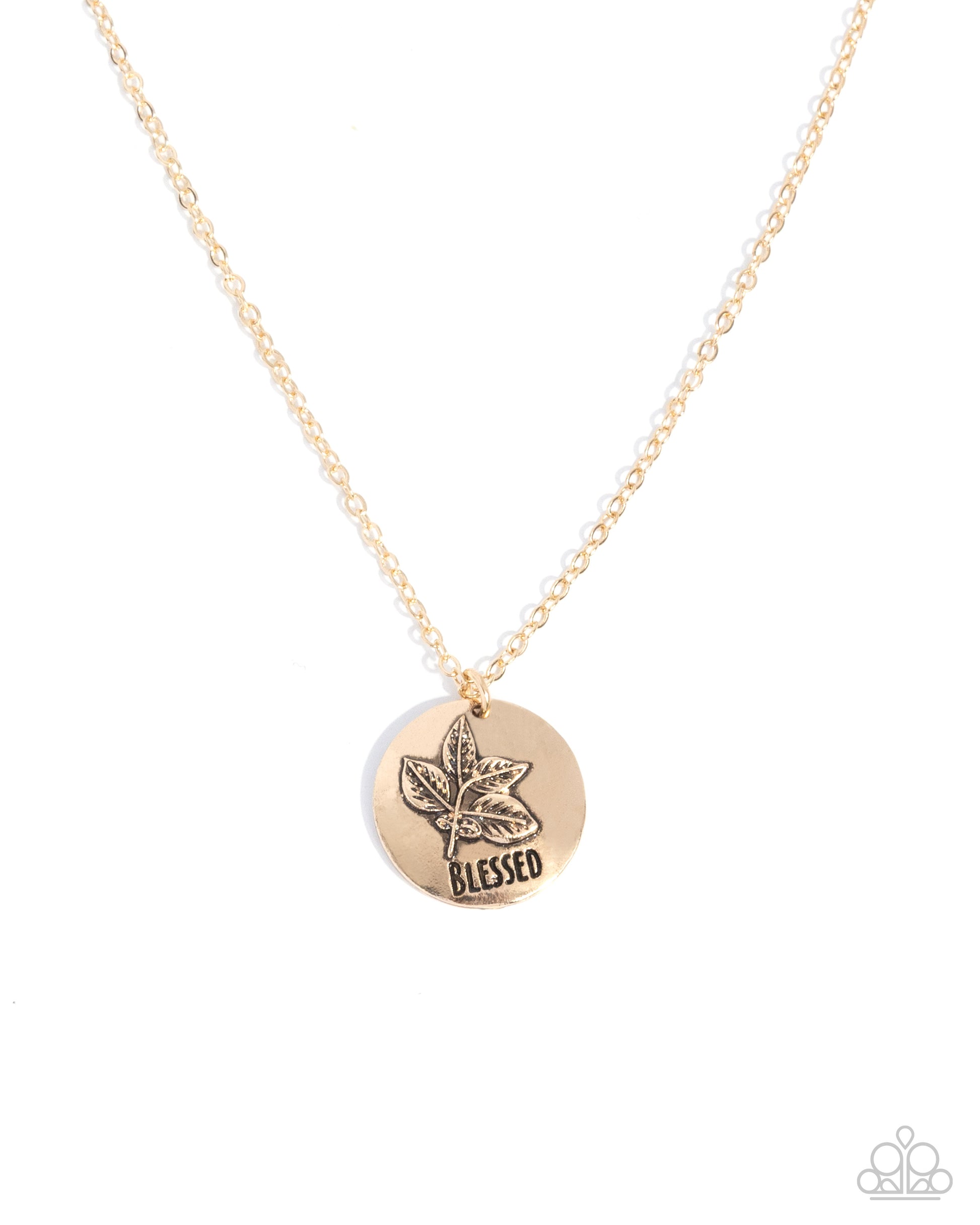 Blessed Balance - gold - Paparazzi necklace
