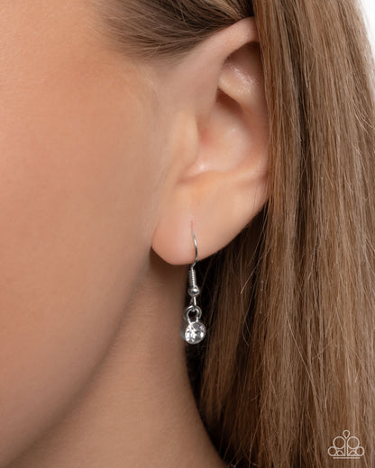 Blessed Brilliance - white - Paparazzi necklace