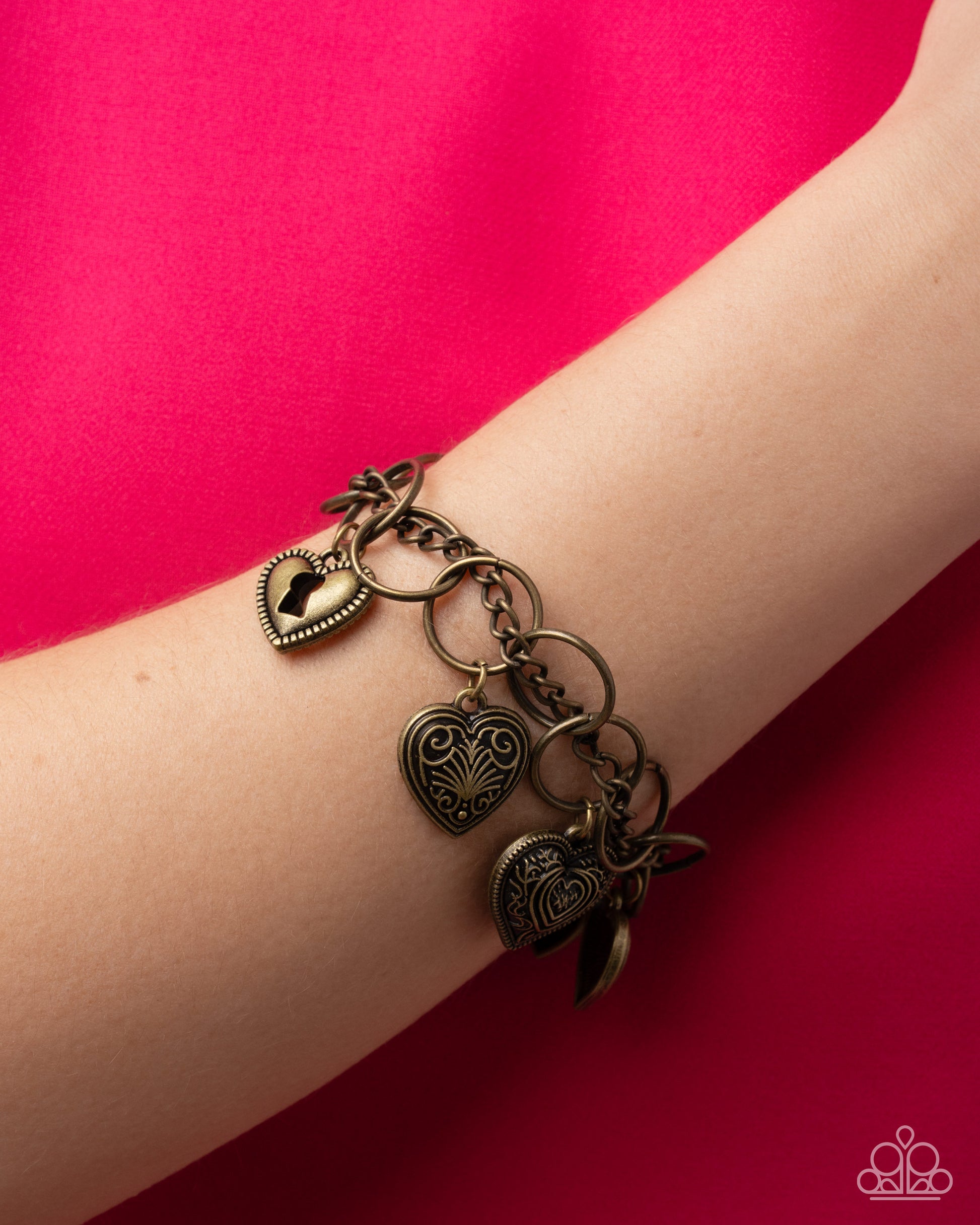 Blinding Botanicals - brass - Paparazzi complete set
