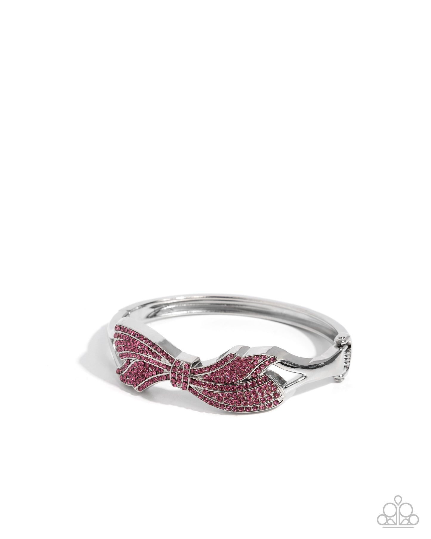 Blissful Bow - pink - Paparazzi bracelet
