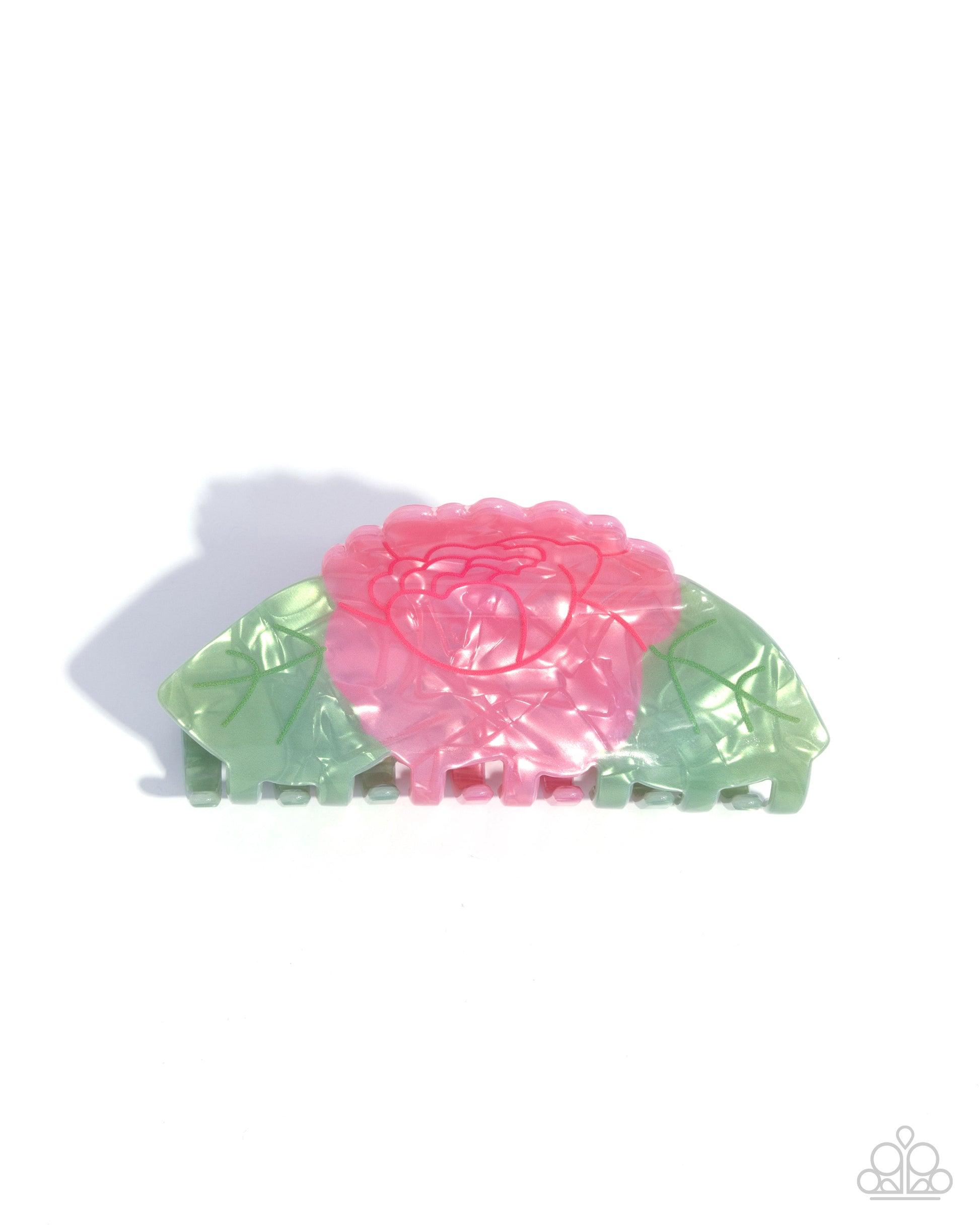 Blooming Baddie - pink - Paparazzi hair clip
