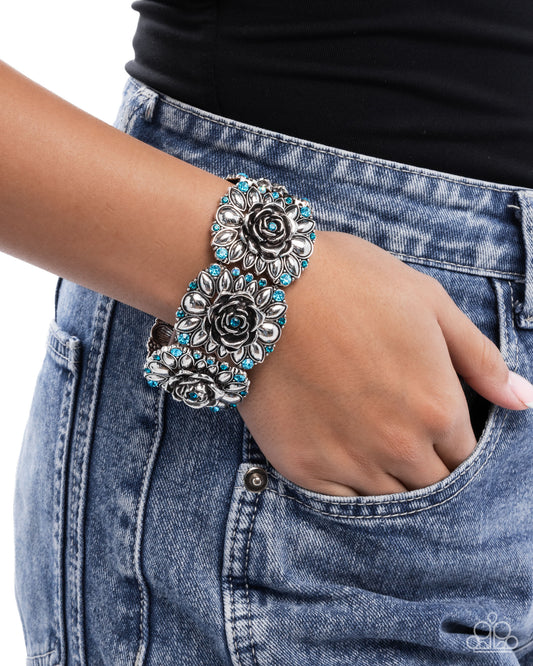 Blooming Balance - blue - Paparazzi bracelet