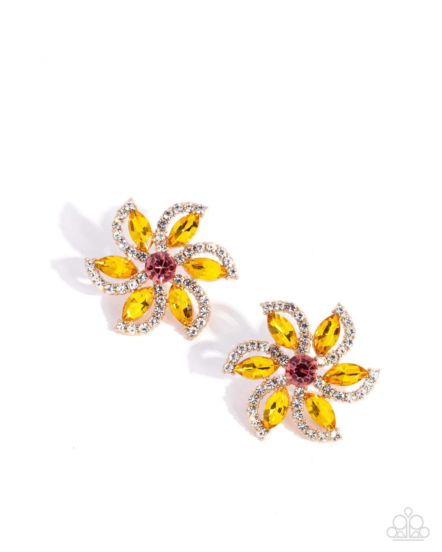 Blooming Belief - multi - Paparazzi earrings