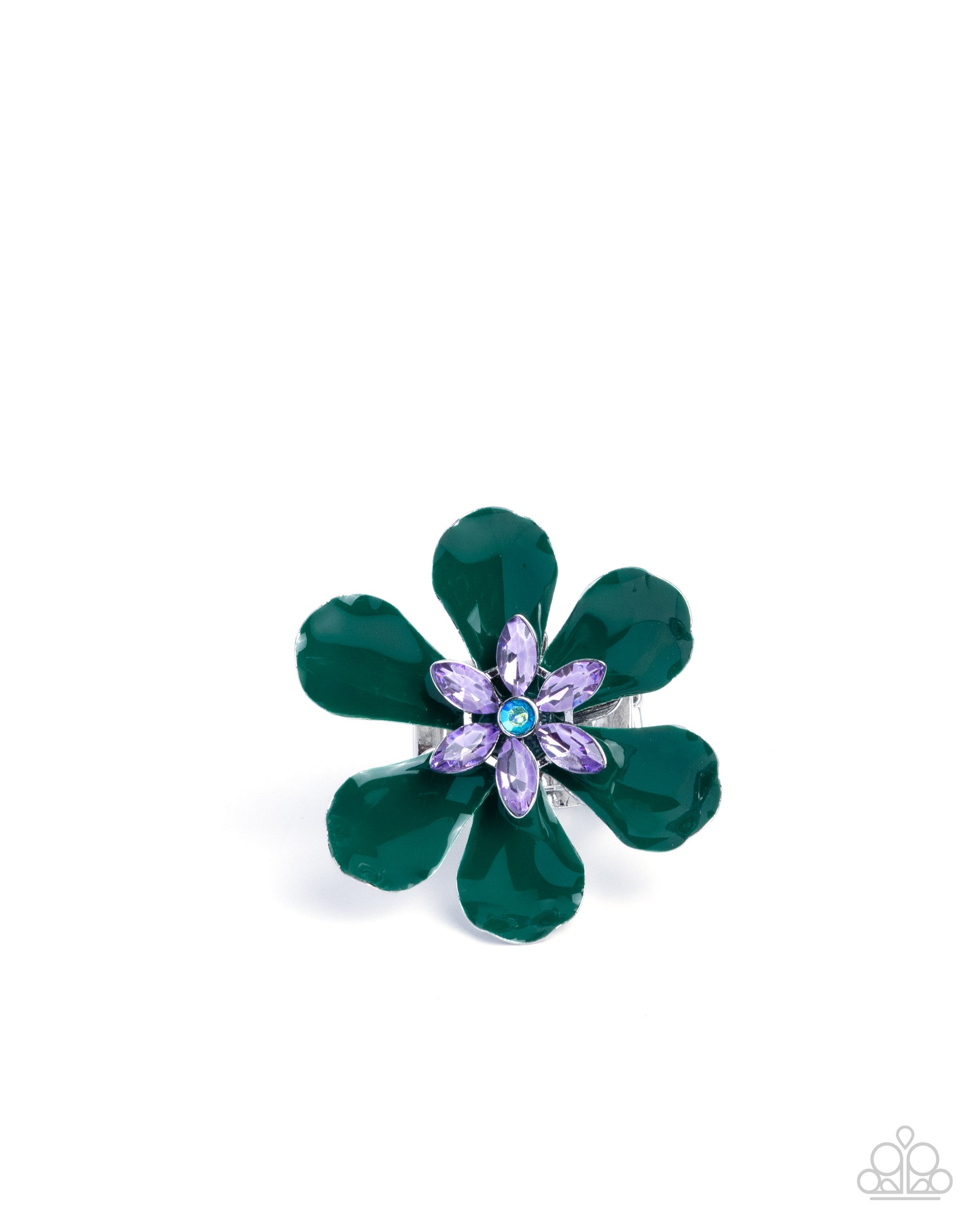 Blooming Boundary - green - Paparazzi ring