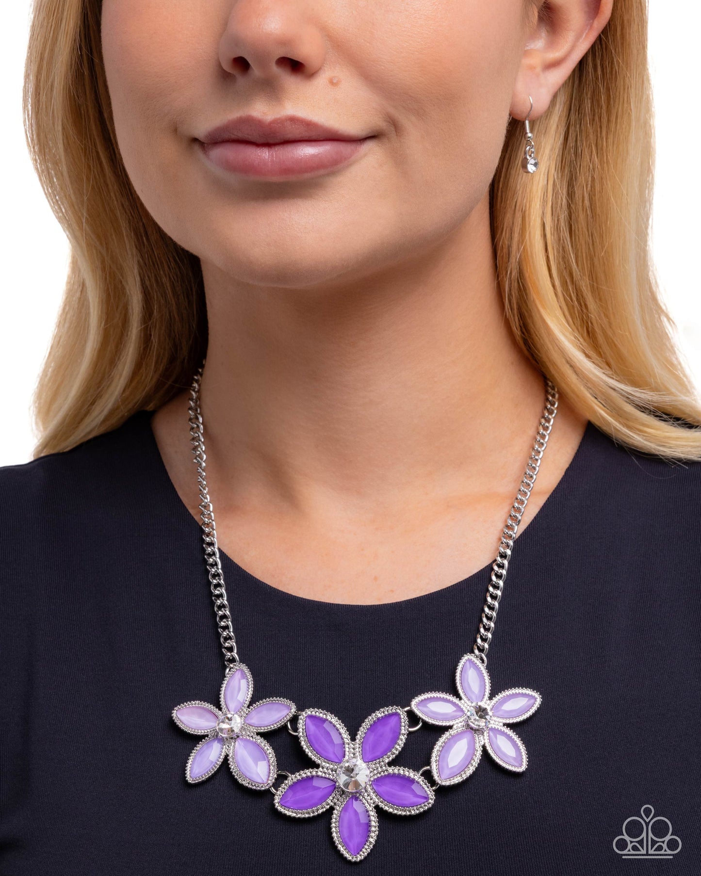 Blooming Bragging Rights - purple - Paparazzi necklace