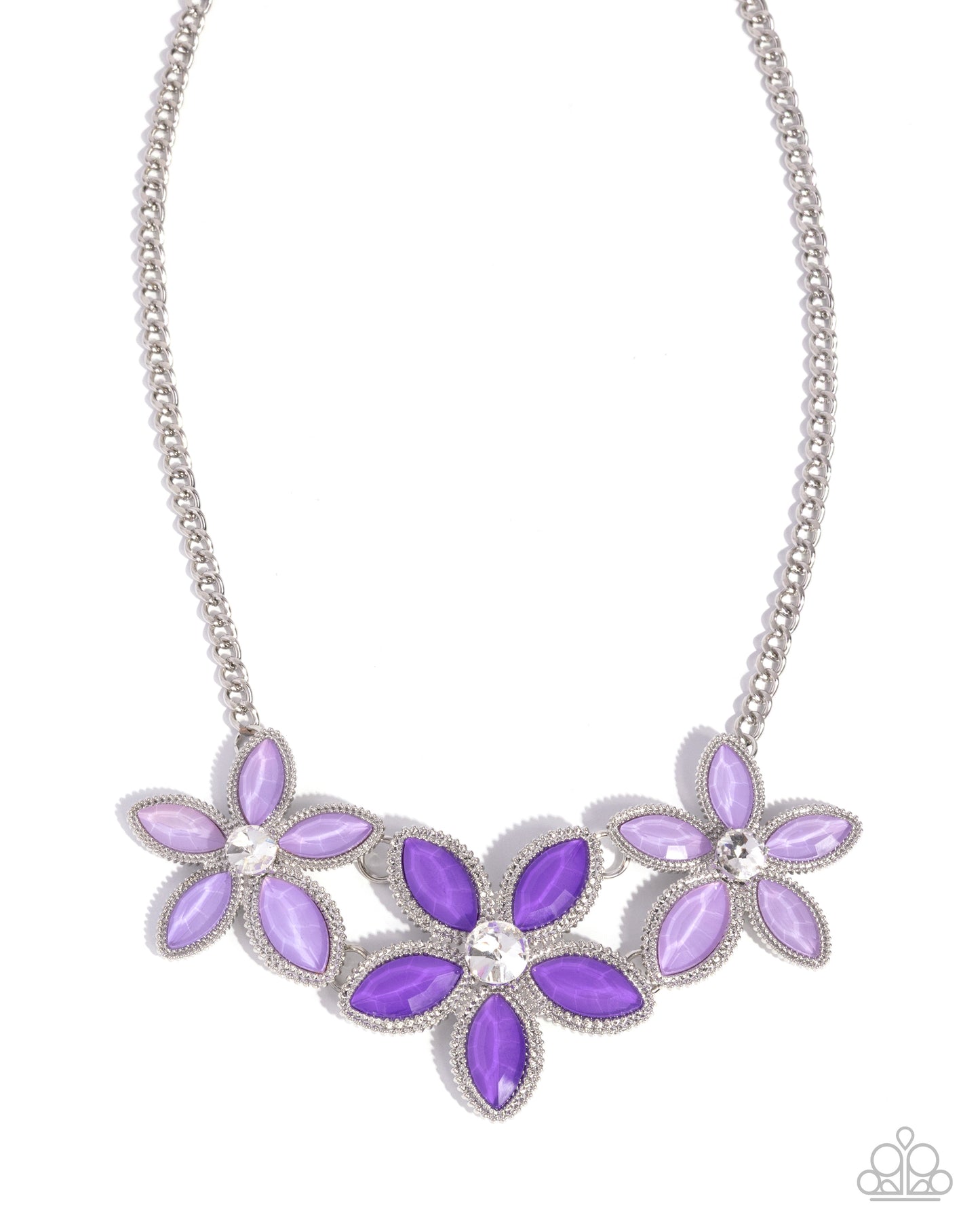 Blooming Bragging Rights - purple - Paparazzi necklace