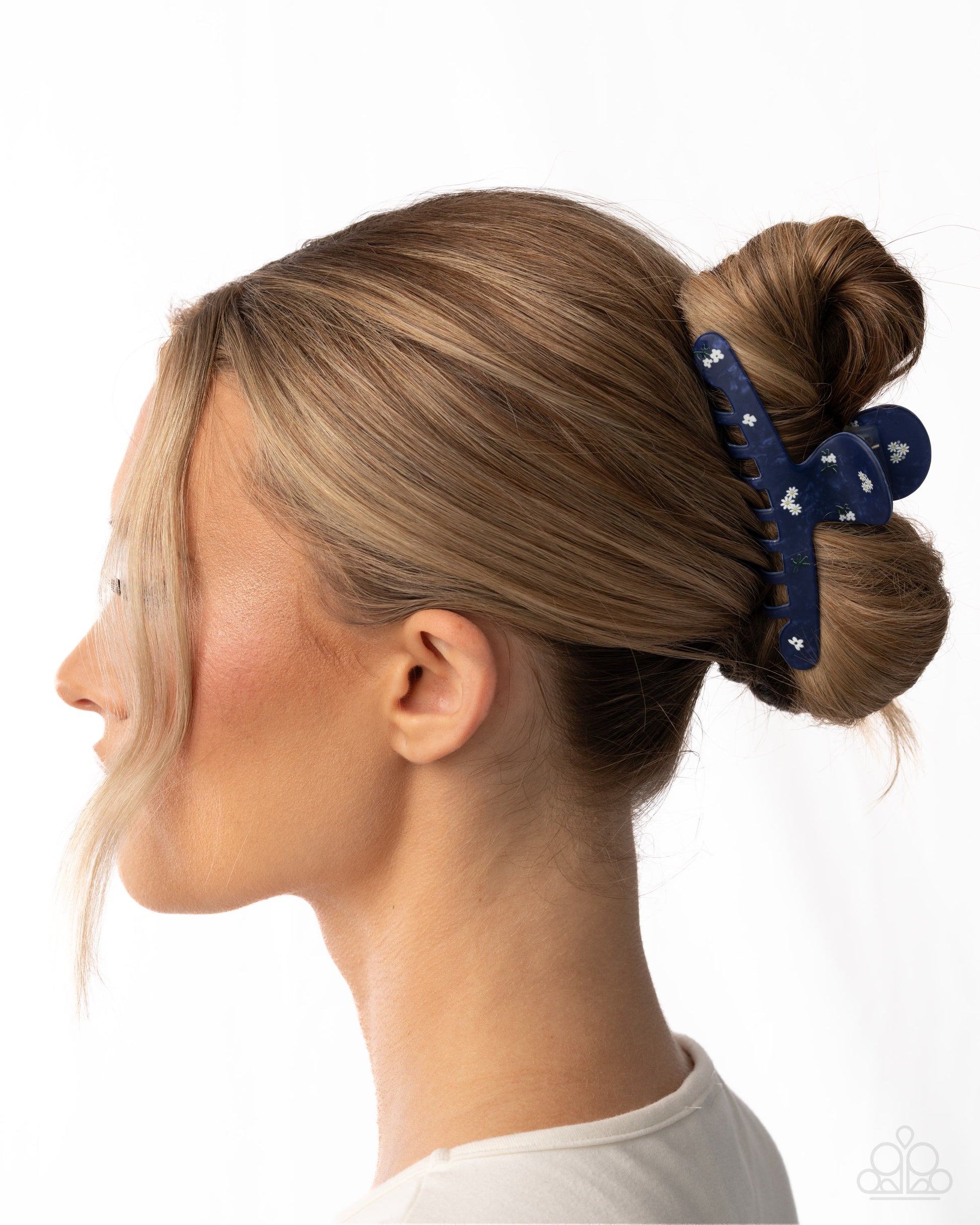 Blooming Breakout - blue - Paparazzi hair clip