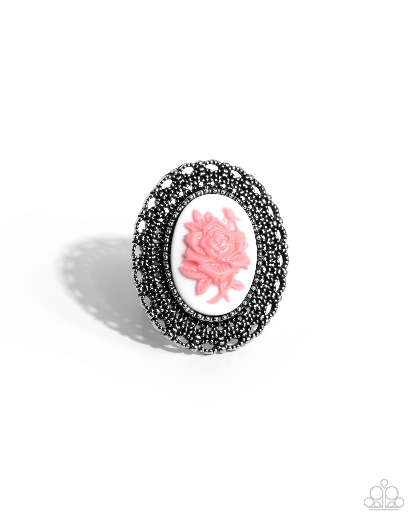 Blooming Brooch - pink - Paparazzi ring