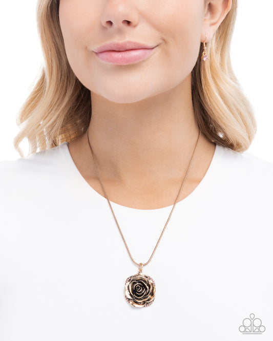 Blooming Buffer - pink - Paparazzi necklace