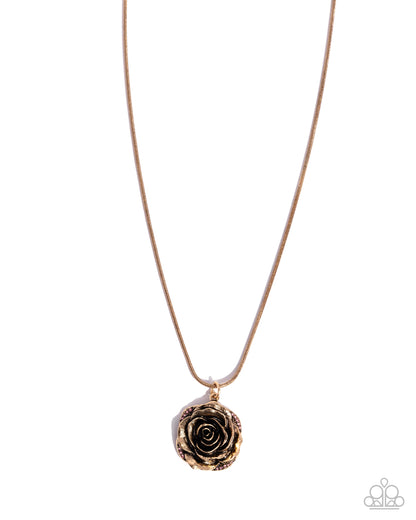 Blooming Buffer - pink - Paparazzi necklace