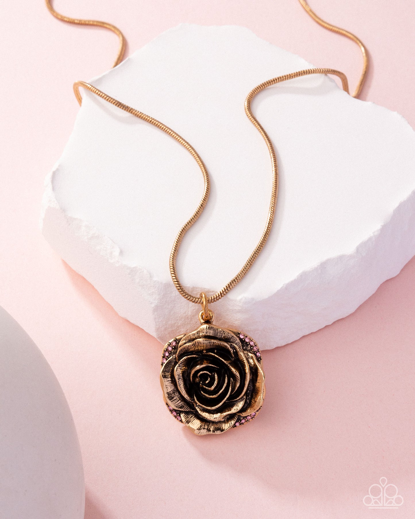 Blooming Buffer - pink - Paparazzi necklace