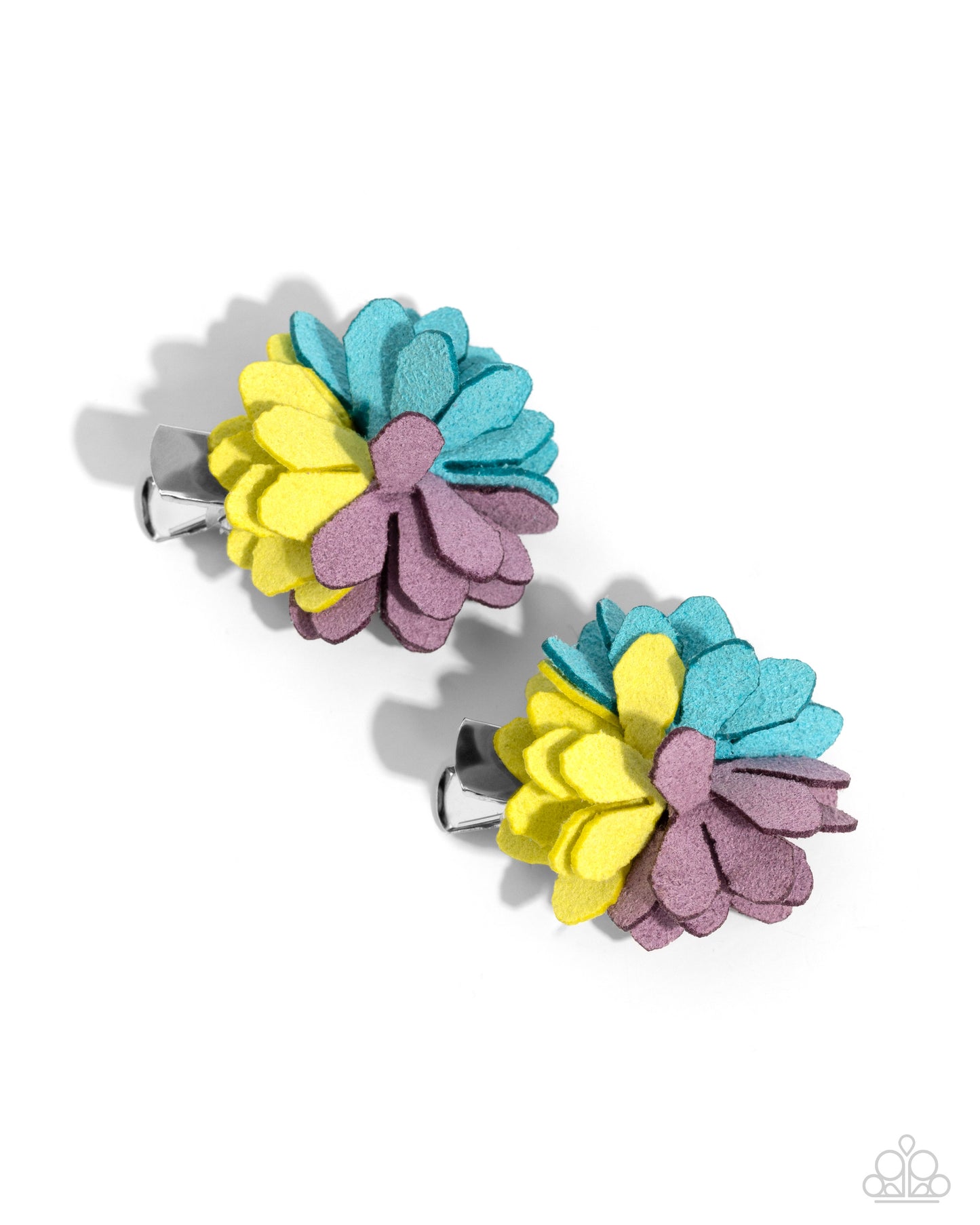 ​Blossom Bonanza - multi (blue) - Paparazzi hair clip