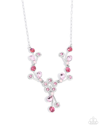 Blossom Queen - pink - Paparazzi necklace