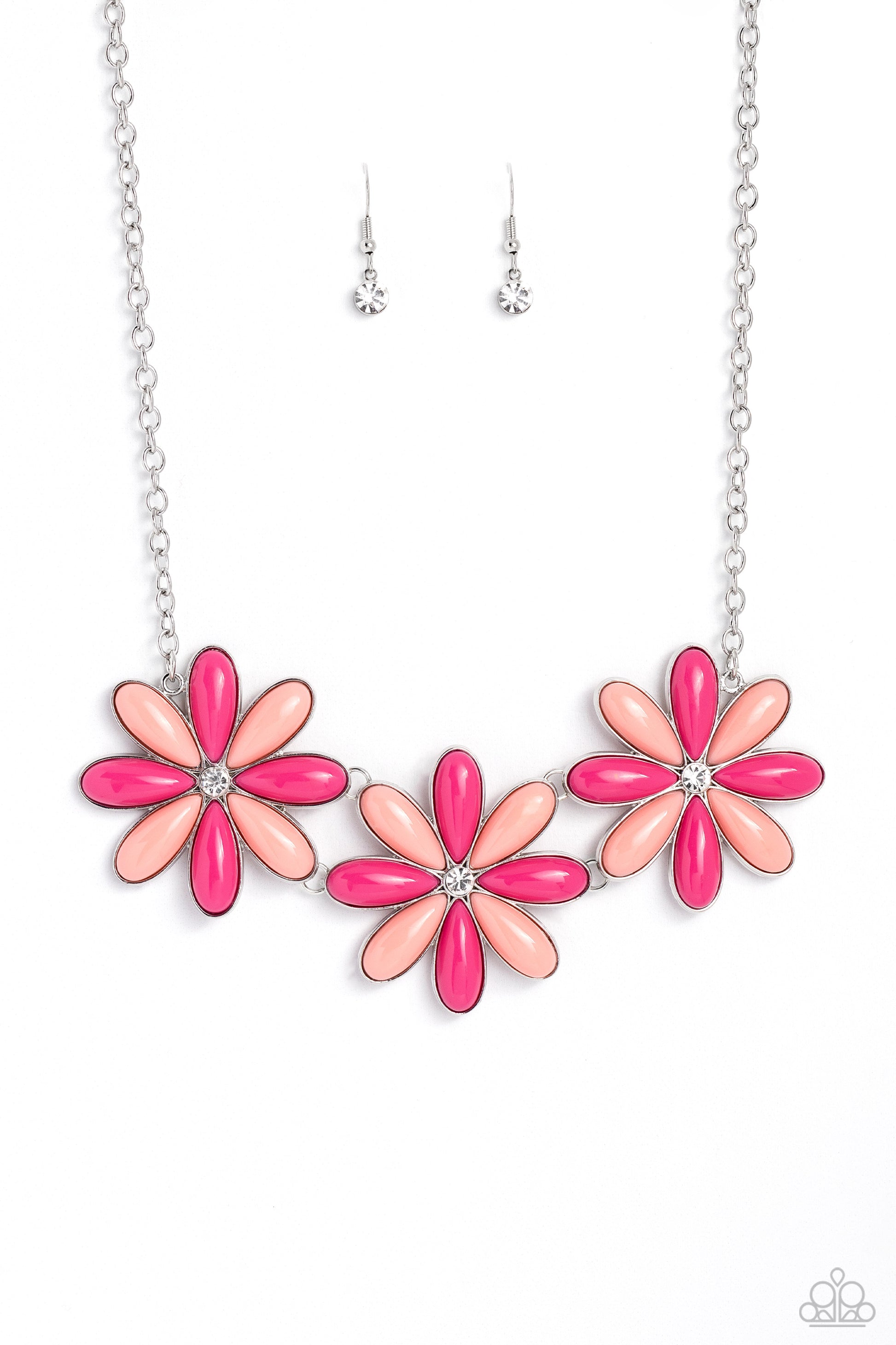 Bodacious Bouquet - pink - Paparazzi necklace