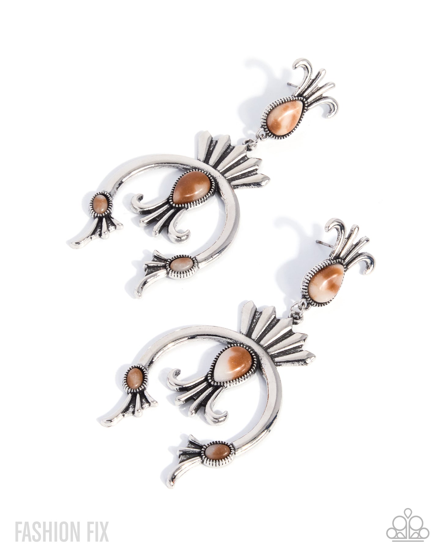 Bohemian Balance - brown - Paparazzi earrings
