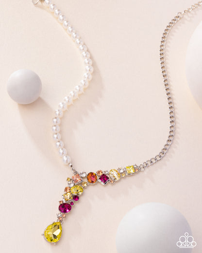 Boisterous Ballet - yellow - Paparazzi necklace