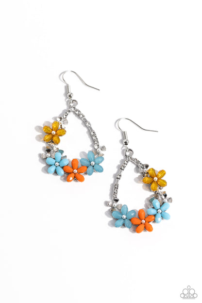 Boisterous Blooms - multi - Paparazzi earrings