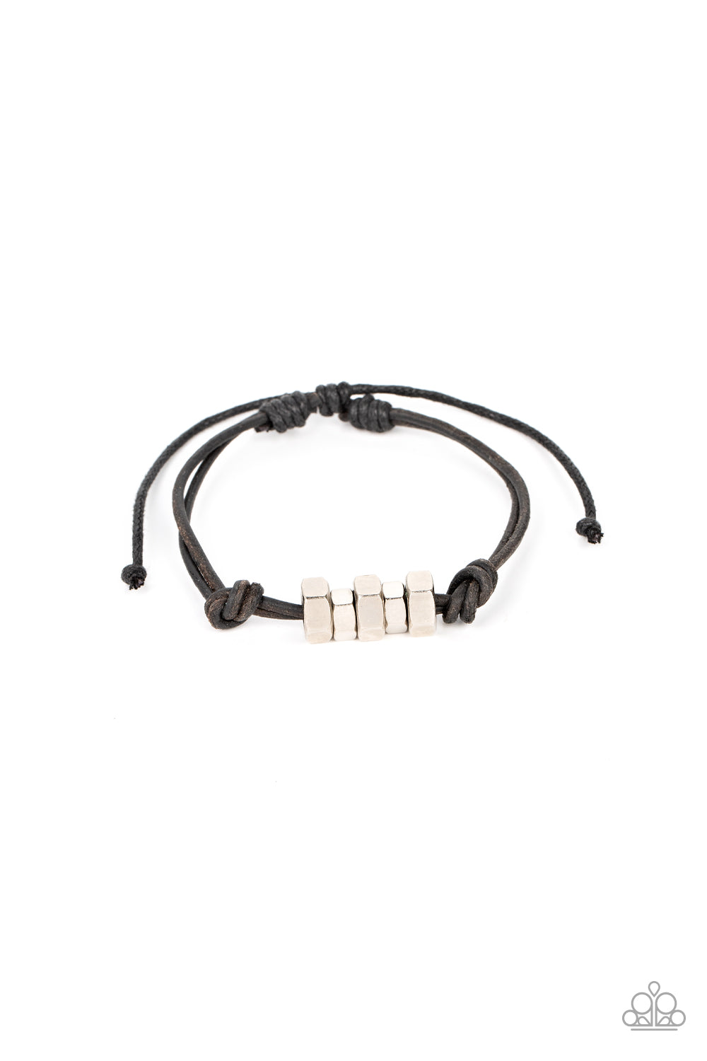 Bolt Out - black - Paparazzi bracelet