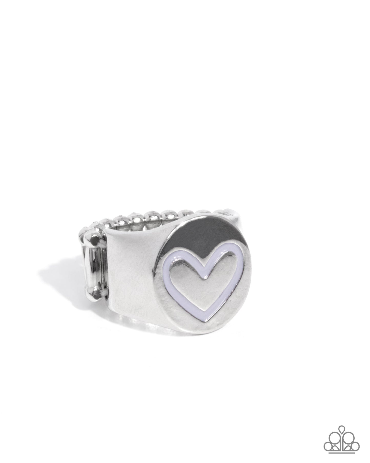 Bonded Together - silver - Paparazzi ring