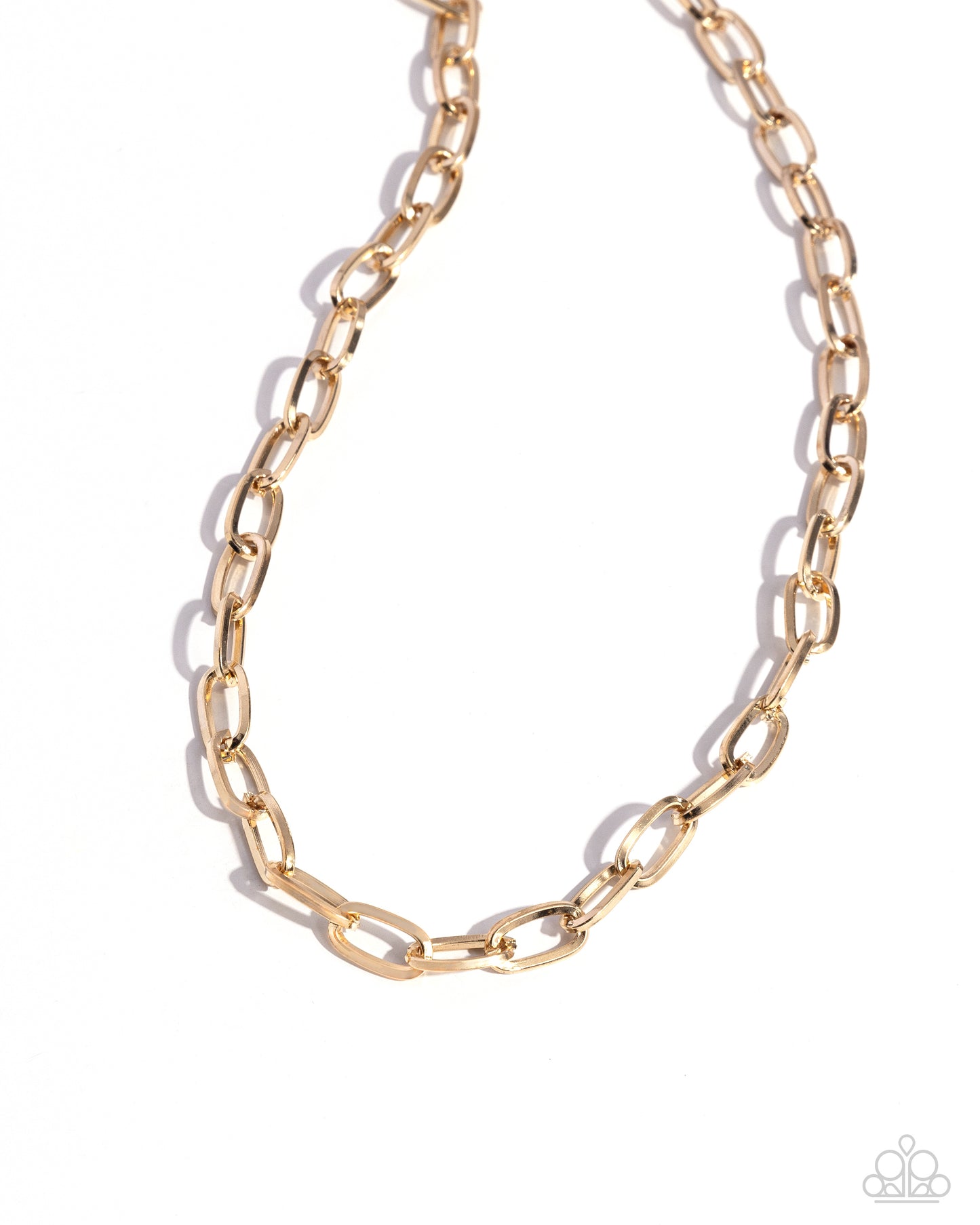 Boston Backdrop - gold - Paparazzi necklace