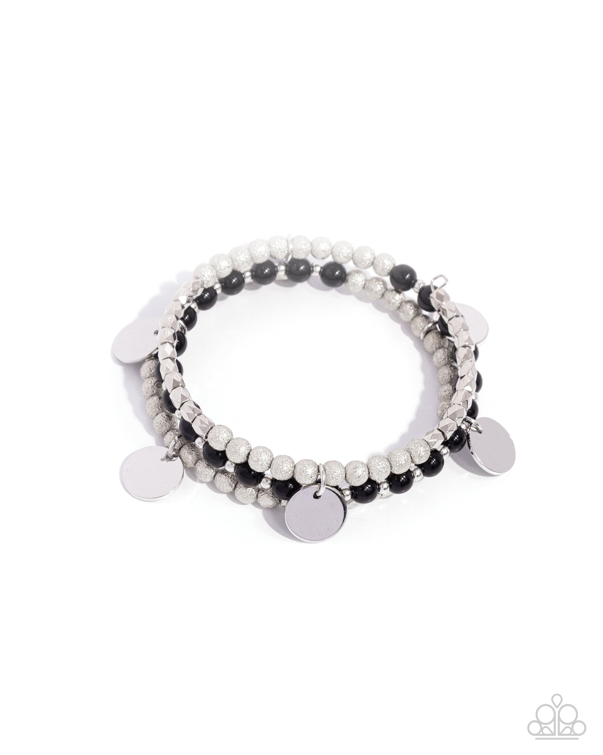 Boundless Beaches - black - Paparazzi bracelet