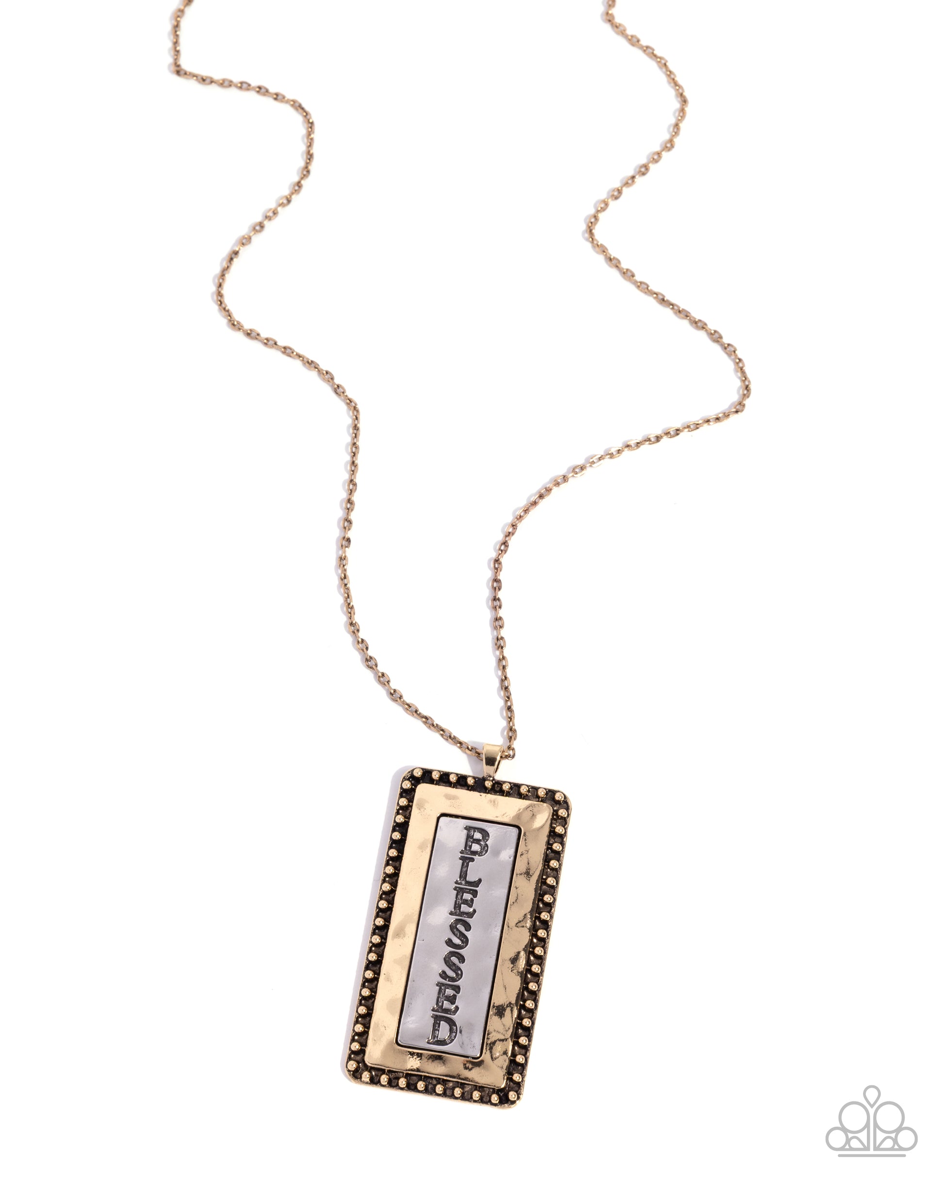 Bountifully Blessed - gold - Paparazzi necklace