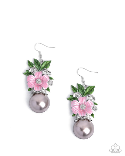 Bouquet Beholder - multi - Paparazzi earrings